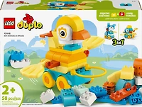 LEGO DUPLO Ma Ville Les Animaux sur Roues 3en1, Jouet de Construction pour un Jeu Imaginatif, Cadeau pour Tout-Petits 10448