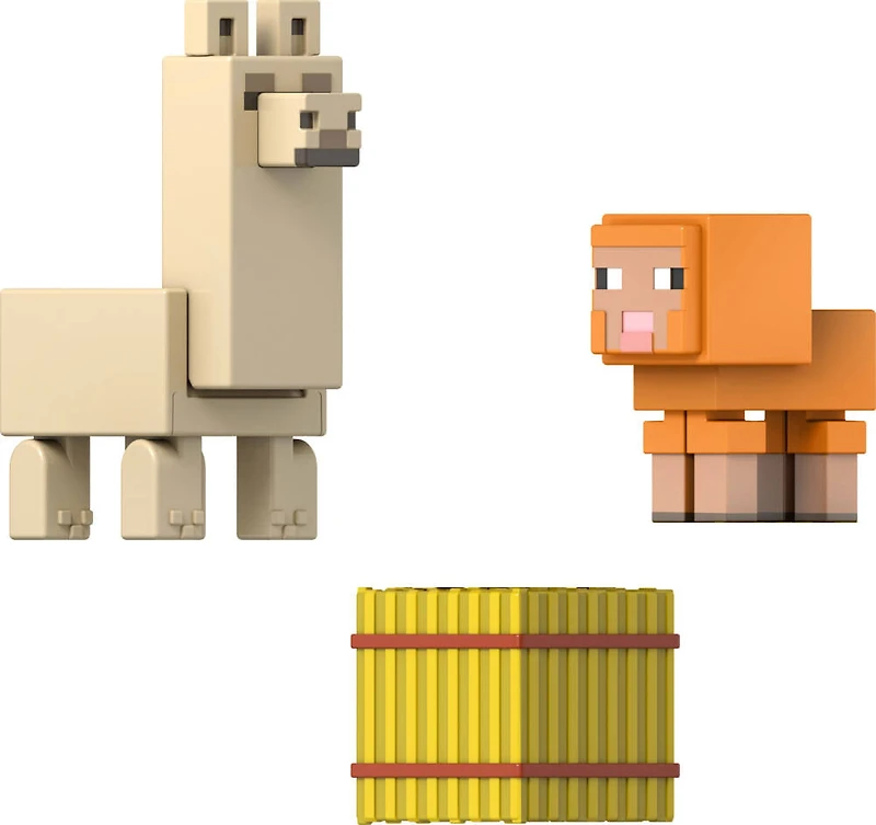 Collection de figurines et d'accessoires Minecraft Baby Animals