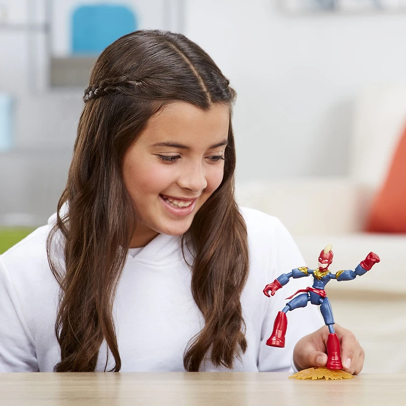 Marvel Avengers Bend and Flex  - Figurine Captain Marvel