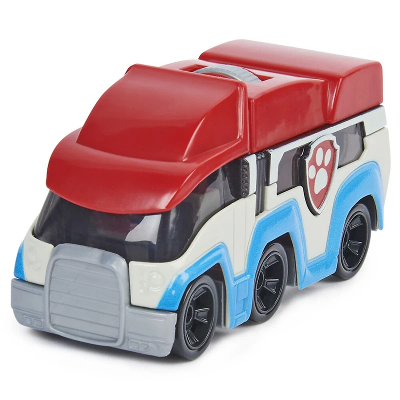 PAW Patrol, Jouet viseur Peek-A-View Vehicle Paw Patroller True Metal du film avec 4 scènes