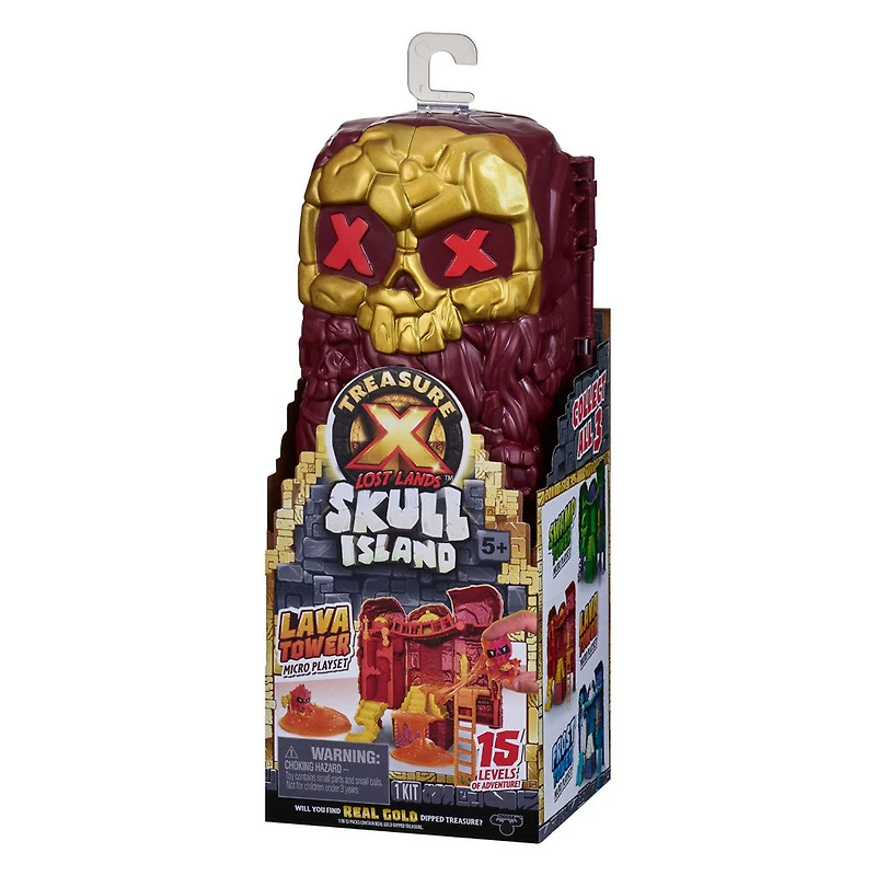 Treasure X Lost Lands Skull Island Treasure Tower Pk Lava Tower
