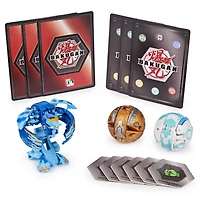 Bakugan, Starter Pack 3 personnages, Hydranoid, Créatures transformables à collectionner