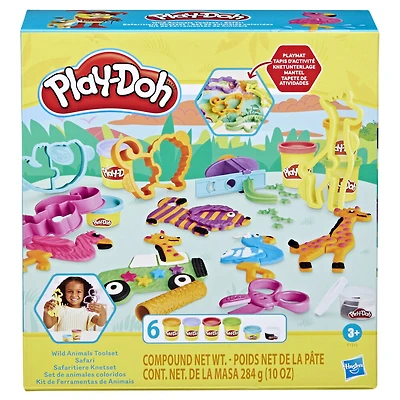 Play-Doh Wild Animals Toolset, Animal-Themed Play-Doh Sets - R Exclusive