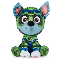 PAW Patrol : La Super Patrouille le film, Peluche Rocky Super Patrouille de 17 cm, animaux en peluche haut de gamme