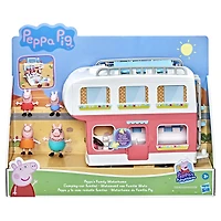 Peppa Pig Peppa's Adventures Peppa's Family Motorhome Preschool Toy - English Edition
