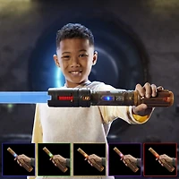 Star Wars LIGHTSABER Forge, Sabre laser de Maître couleurs de la Force, SABRE LASER électronique avec lame changeant de couleur