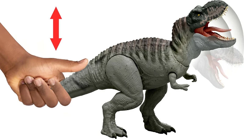 Jurassic World Rebirth Mâchoire Puissante Figurine Tyrannosaure rex