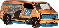 Hot Wheels Métal Échelle1:64 Véhicule turquoise et cuivre