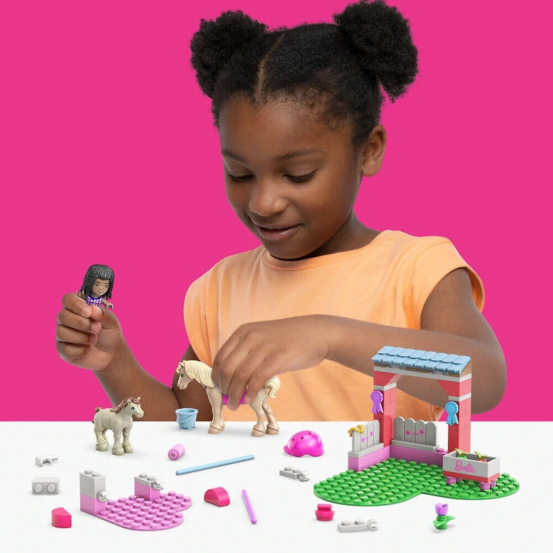 MEGA - Barbie - Sauts à cheval