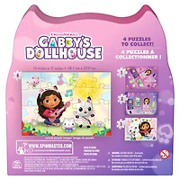 Gabby's Dollhouse, Puzzle de 24 pièces, thème journée ensoleillée, 1 de 4 puzzles pour enfants inspirés de la série Netflix DreamWorks Gabby's Dollhouse