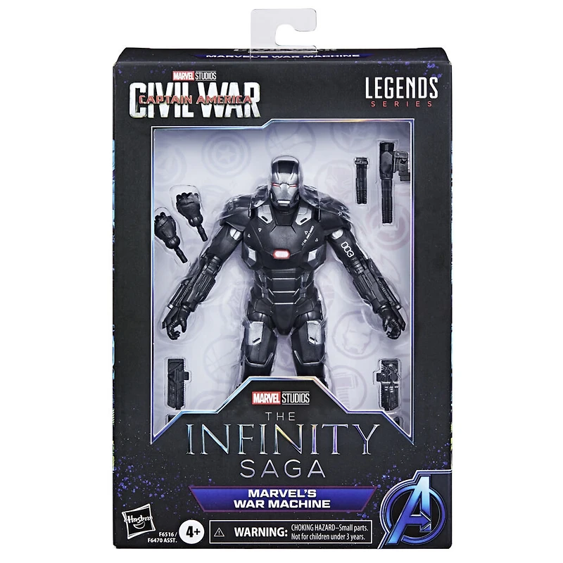 Hasbro Marvel Legends Series, figurine War Machine de 15 cm de Captain America: Civil War, figurines Marvel Legends