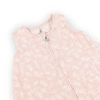 Red Rover - Cotton Muslin Sleep Bag Small - Pink Meadow