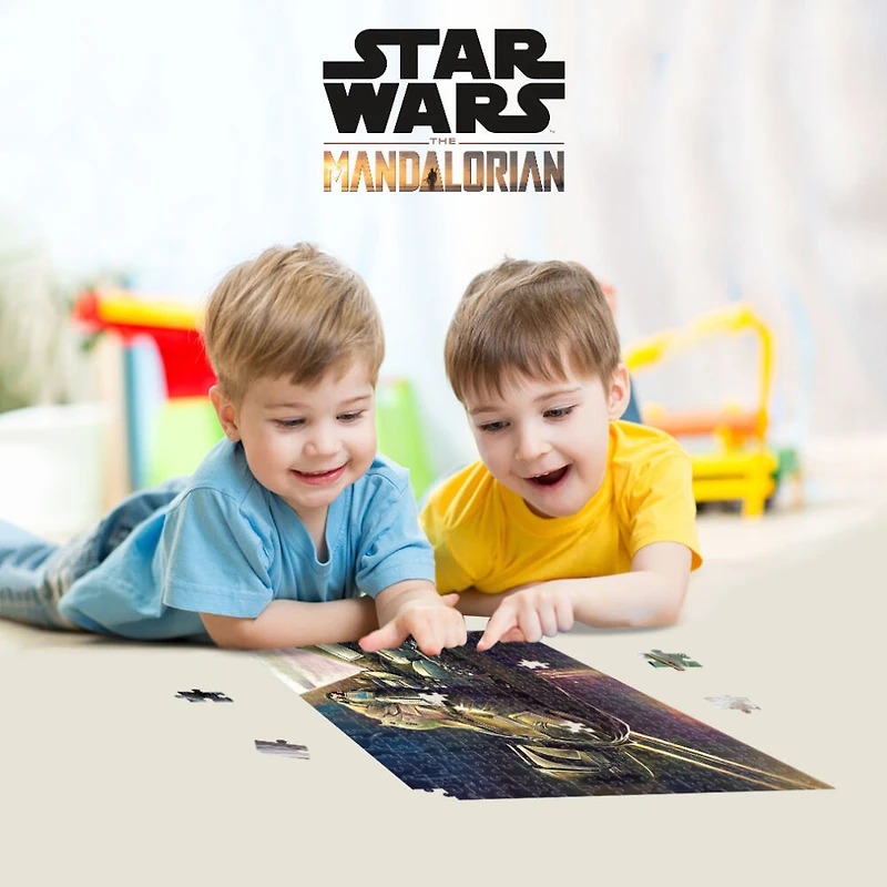 Star Wars: 3D Puzzles - Mandalorian avec Child - 63 pièces