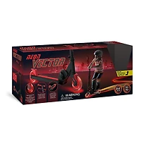 Trotinette rouge pour enfants Neon Vector pliable avec roues DEL