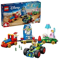 LEGO Disney et Pixar LeTtrain en Fête et la Voiture RC de Toy Story, Ensemble de Jeu de Construction pour les Enfants 43264