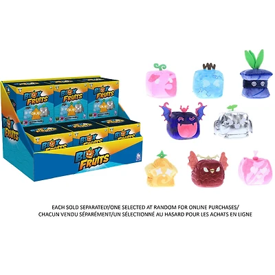 Blox Fruits - Assortiment de peluches à collectionner de 4 pouces pour boîte aveugle