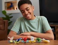 Bakugan Battle 5-Pack, Special Attack Bruiser, Dragonoids, Hammerhead, Nillious; Customizable, Spinning Action Figures