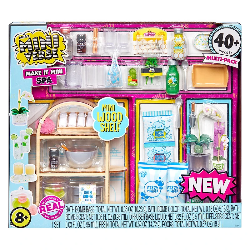 MGA's Miniverse Make It Mini Spa Multipack
