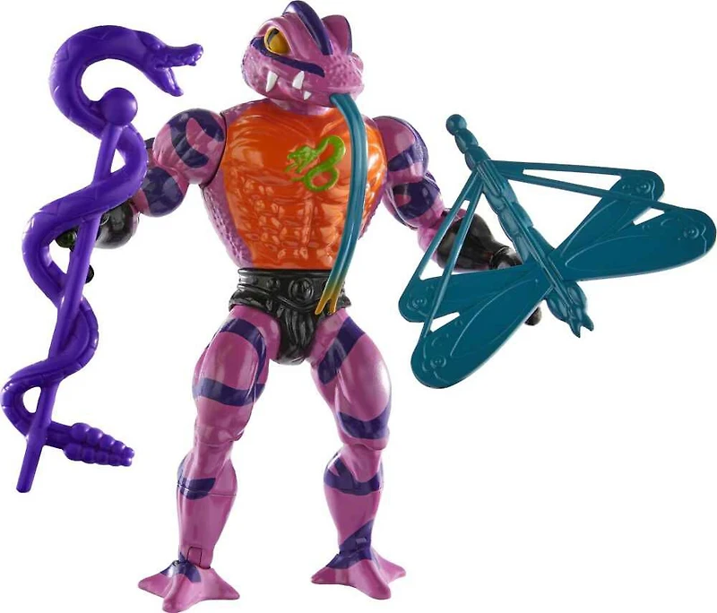 Masters of the Universe Origins Tung Lashor Action Figure, 5.5-in