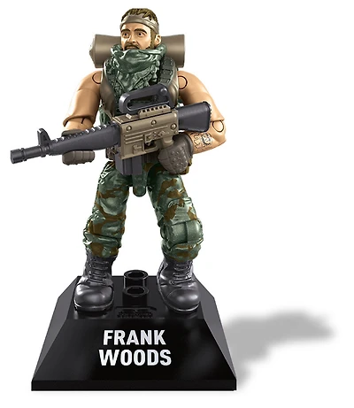 Mega Construx - Call Of Duty - Lieutenant Général Shepherd - Frank Woods Micro Figurine Articulée