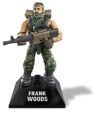 Mega Construx - Call Of Duty - Lieutenant Général Shepherd - Frank Woods Micro Figurine Articulée