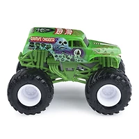 Monster Jam, Monster trucks officiels en métal moulé Grave Digger Vs. Razin Kane Die-Cast, échelle 1:64