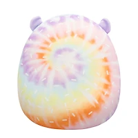 Squishmallows 12" Plush - Groovy the Winking Tie-Dye Hedgehog with Pink Belly and Eyelashes