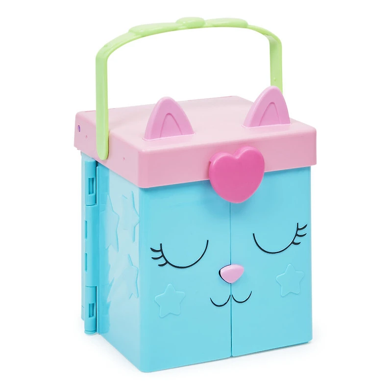 Gabby's Dollhouse, Coffret de jeu transportable Dressing arc-en-ciel avec poupée Gabby