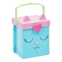 Gabby's Dollhouse, Coffret de jeu transportable Dressing arc-en-ciel avec poupée Gabby