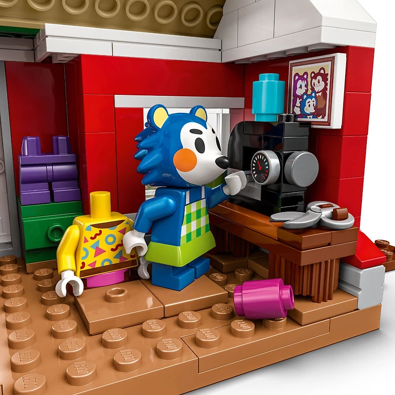 LEGO Animal Crossing Able Sisters Clothing Shop Building Toy - Animal Crossing Figures & Playset - 77055