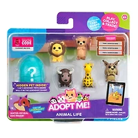 Adopt Me - Pack de 6 animaux de compagnie - Vie animale - W2