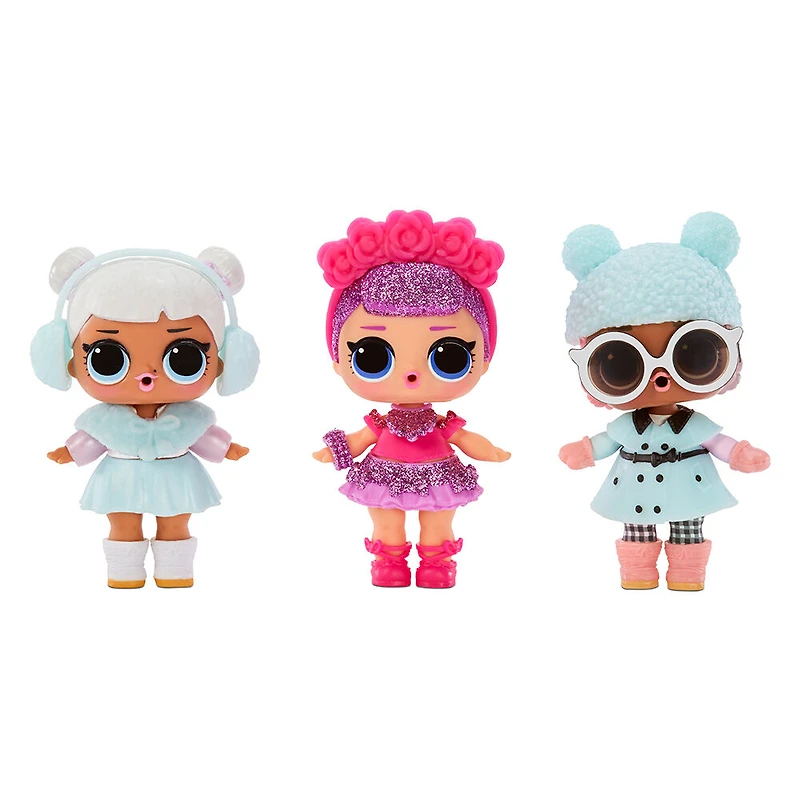 Poupées LOL Surprise Winter ChillMC Confetti SurpriseMC avec 15 surprises