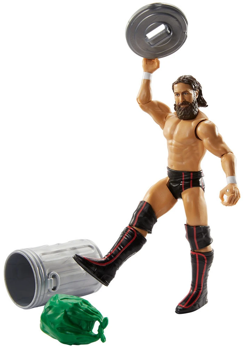 Figurine articulée Daniel Bryan Wrekkin' WWE de 15 cm (6 po) avec accessoire fracassable