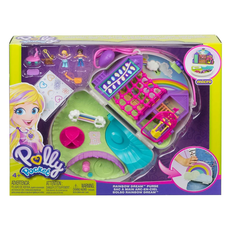 Polly Pocket - Sacoche Reve Arc-En-Ciel