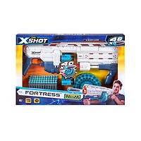 X-Shot Excel Fortress 40-Dart Capacity Barrel Foam Dart Blaster (48 Darts) by ZURU