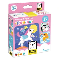 On-The-Go- 45pc Puzzle- Ponies (3+)