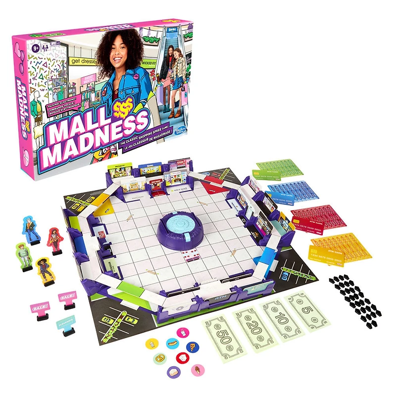 Mall Madness, jeu électronique parlant sur la frénésie des achats - Édition française