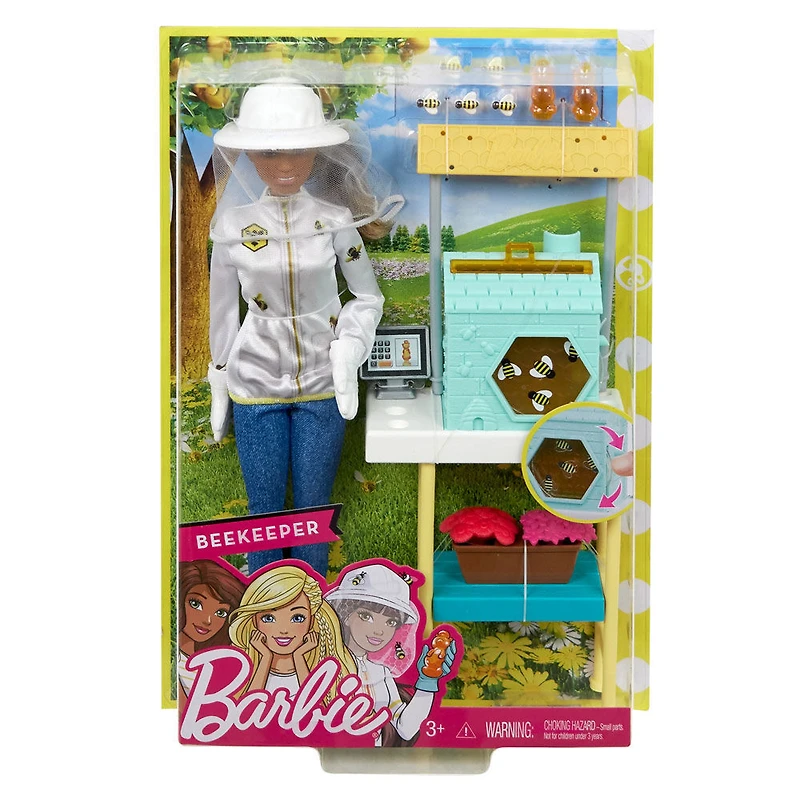 Barbie Beekeeper Playset - Brown Hair