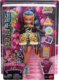 Monster High Scary Sweet Birthday Cleo De Nile Doll in Party Dress with Balloon & Gift