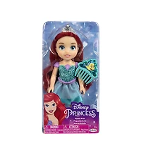 Disney Princess - Poupée Ariel de 6 pouces avec corsage moulé pailleté 