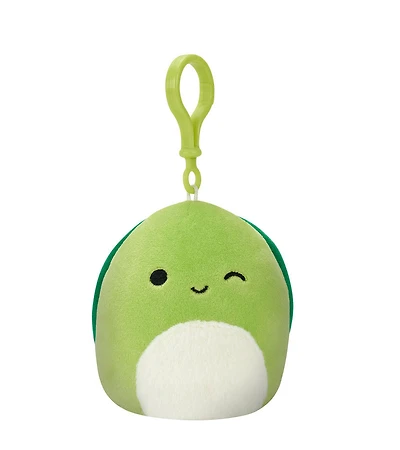 Squishmallow 3.5" Clip-on - Tortue clignotante