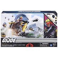 G.I. Joe Classified Series, Python Patrol Tele-Viper & véhicule Cobra Flight Pod (Trubble Bubble) 98, avec 12 accessoires - Notre exclusivité