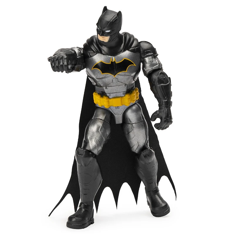 BATMAN, Figurine articulée BATMAN Renaissance tactique de 10 cm avec 3 accessoires mystère, Mission 1