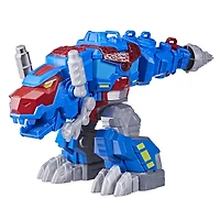 Transformers Dinobot Adventures, jouet convertible Optimus Prime T-Rex avec sons et lumières