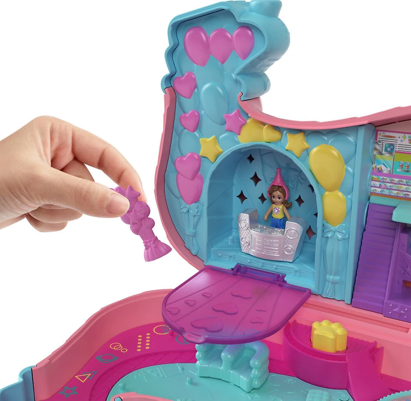 Polly Pocket Dolls Puppy Party Playset