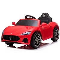 KIDSVIP 12V Maserati Gran Cabrio W/ RC - Red - English Edition