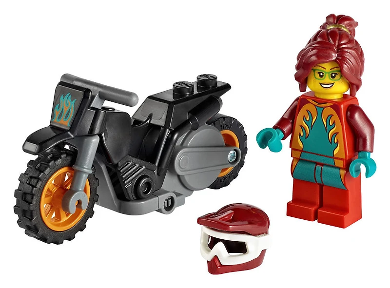 LEGO City Stuntz La moto de cascades de feu 60311 (11 pièces)
