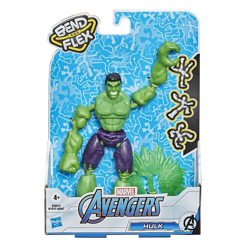 Marvel Avengers Bend And Flex Flexible Hulk Figure