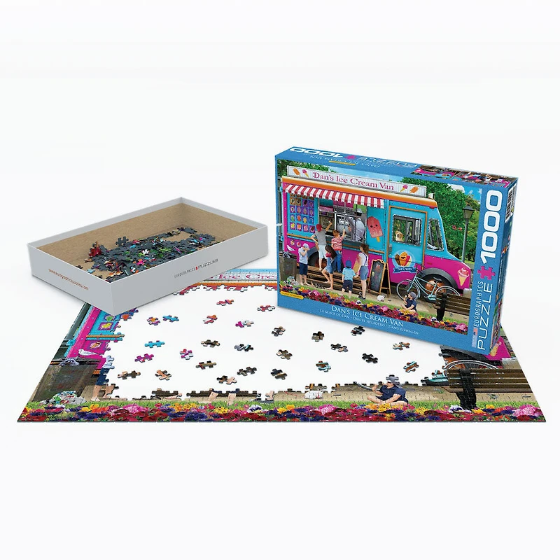 Dan's Ice Cream Van 1000 Pc Puzzle