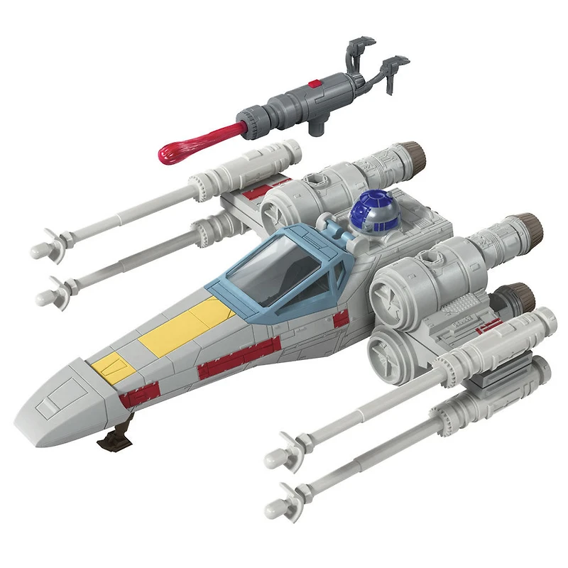 Star Wars Mission Fleet, Luke Skywalker et chasseur X-wing, classe stellaire, figurine de 6 cm avec véhicule